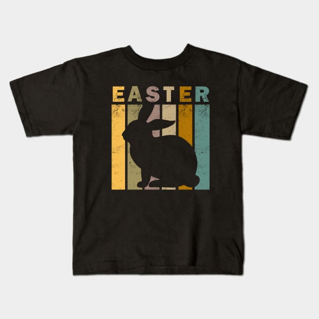 Easter Bunny Kids T-Shirt by valentinahramov